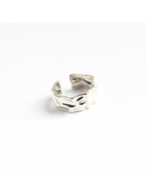 Party Irregular 925 Sterling Silver Adjustable Ring