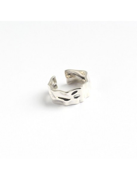 Party Irregular 925 Sterling Silver Adjustable Ring