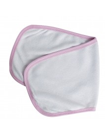 Terry Burpcloth with Pink Trim