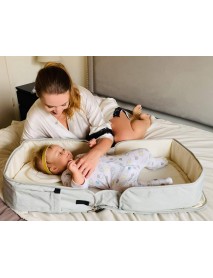 Diaper Bag and Portable Foldable Changing Table