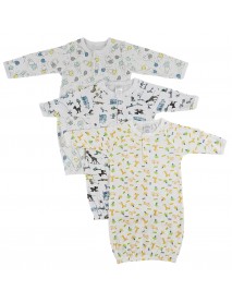 Bambini Infant Gowns - 3 Pack