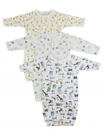 Bambini Infant Gowns - 3 Pack