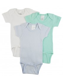 Bambini Short Sleeve One Piece 3 Pack