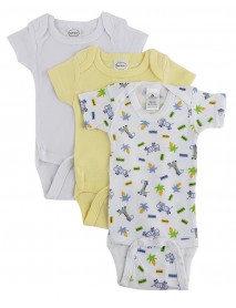 Preemie Boys Short Sleeve Printed Variety Pack