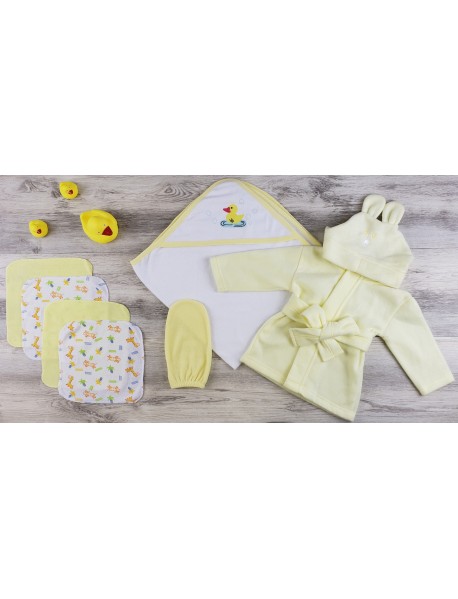 Hooded Towel, Wash Clothes, Bath Mitten and Robe