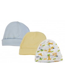 Baby Boy Infant Caps (Pack of 3)