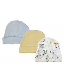 Baby Boys Caps (Pack of 3)