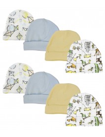 Baby Boys Caps (Pack of 8)