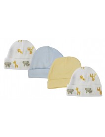 Baby Boys Caps (Pack of 4)