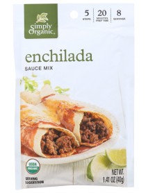 Simply Organic Enchilada Sauce Seasoning  (12x1.41Oz)