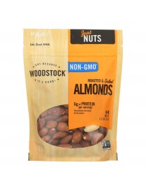 Woodstock R/S Almonds (8x7.5OZ )