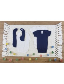 4 Pc Layette Baby Clothes Set