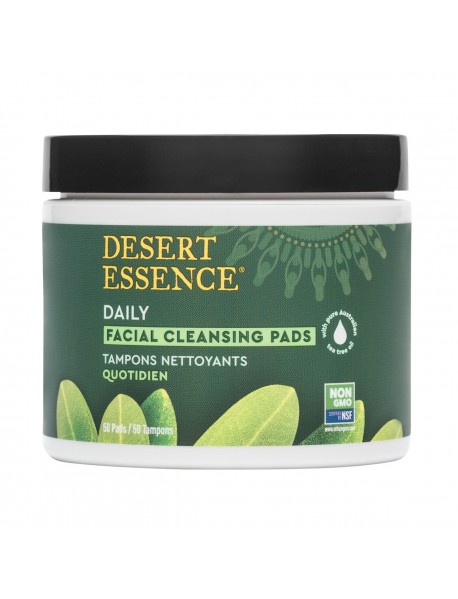 Desert Essence Tea Tree Cleansing Pads (1x50 Pads)
