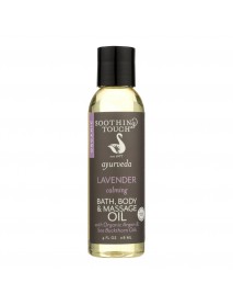 Soothing Touch Bath, Body And Massage Oil Lavender  (1x4 OZ)