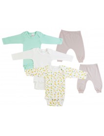Infant Girls Long Sleeve Onezies and Joggers