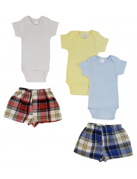 Infant Onezies and Boxer Shorts