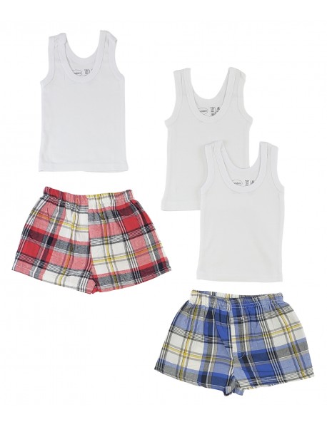 Infant Tank Tops and Boxer Shorts