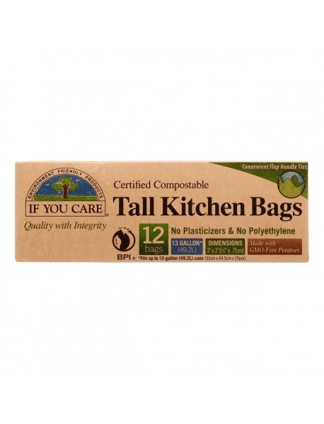 If You Care Tall Kitchen Bags (12x12 CT)