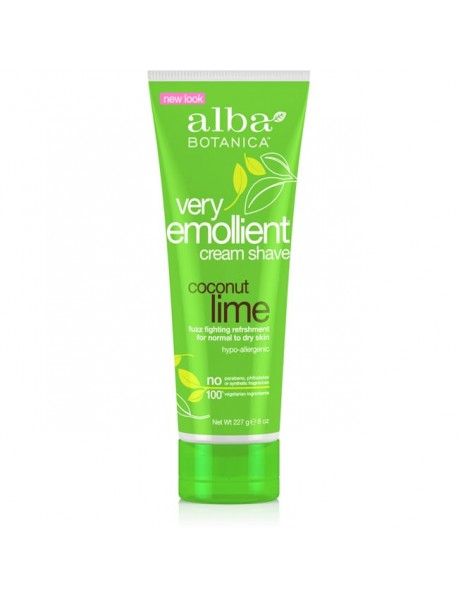 Alba Botanica Coconut Lime Shave Cream (1x8 Oz)