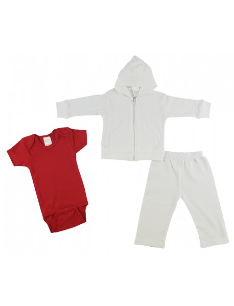 Infant Sweatshirt, Onezie and Pants - 3 pc Set
