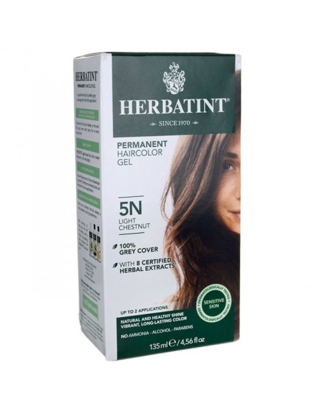 Herbatint 5n Light Chestnut Hair Color (1xKit)