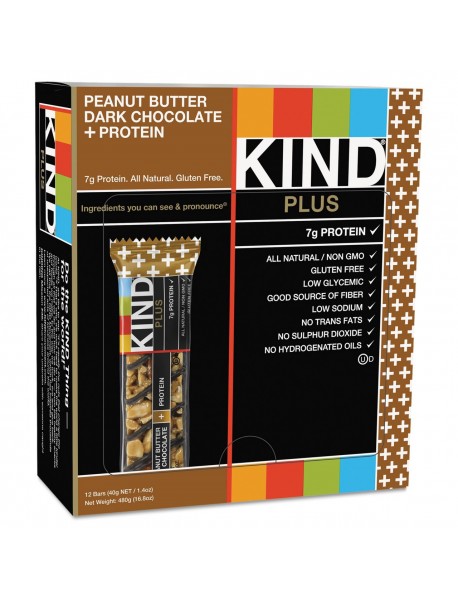 Kind Peanut Butter Dark Chocolate+Antioxidant Bar (12x1.4 Oz)