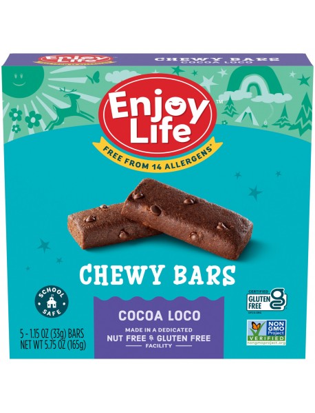 Enjoy Life Foods Coco Loco Snack Bar Gluten Free (6x5 Oz)