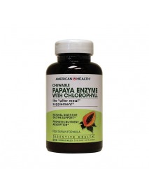 American Health Papaya Enzyme With Chlorophyll (1x250 TAB)