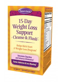 Nature's Secret 15 Day Weight Loss Cleanse & Flush (1x60 TAB)