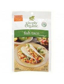 Simply Organic Fish Taco Seasoning (12x1.13Oz)