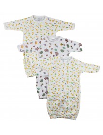 Infant Gowns - 3 Pack