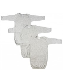 Newborn Baby 3 Piece Gown Set