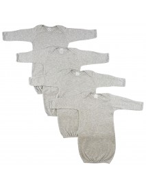 Newborn Baby 4 Piece Gown Set