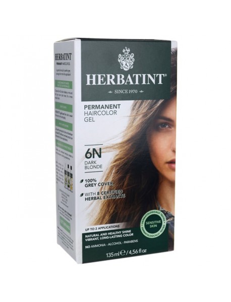 Herbatint 6n Dark Blonde Hair Color (1xKit)