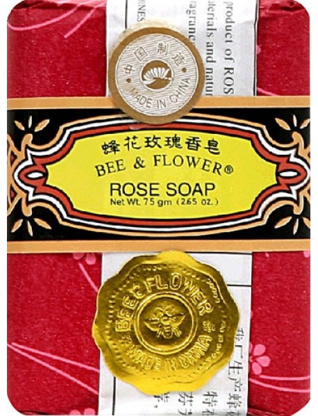 Bee & Flower Rose Bee & Flower Soap (12x2.65 Oz)