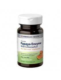 American Health Papaya Enzyme With Chlorophyll (1x100 TAB)