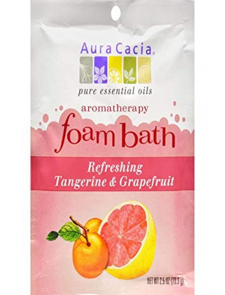 Aura Cacia Patchouli & Orange Foam Bath (6x2.5 Oz)
