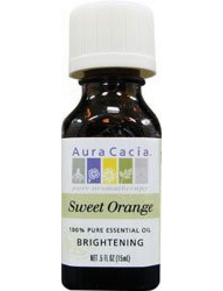 Aura Cacia Sweet Orange Essential Oil (0.5Oz)