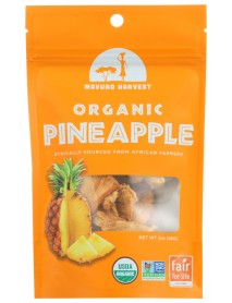 Mavuno Harvest Organic Dried Pineapple (6x2 OZ)