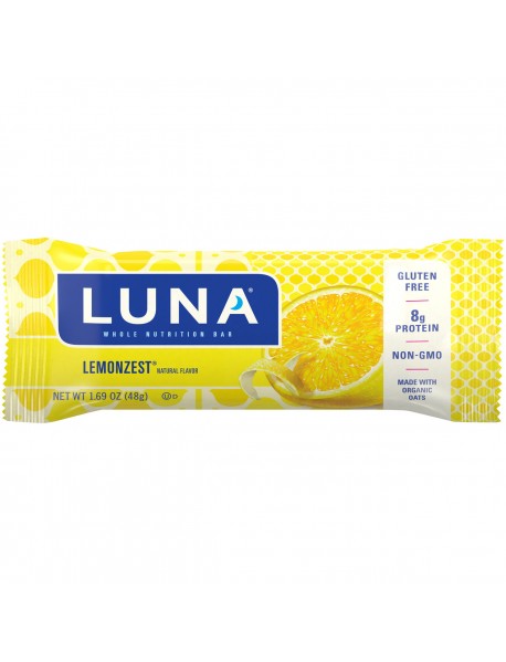Clif Bar Lemon Zest Luna Bar (15x1.69 Oz)