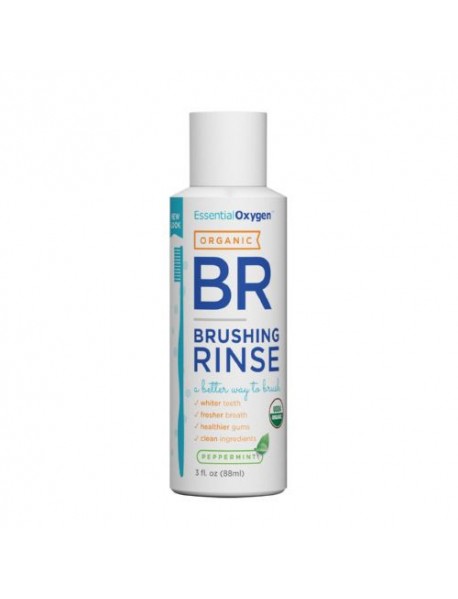 Essential Oxygen Brushing Rinse Peppermint Travel Size (1x3 OZ)
