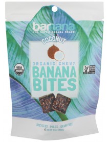 Barnana Banana Bites, Coconut (12x3.5 OZ)