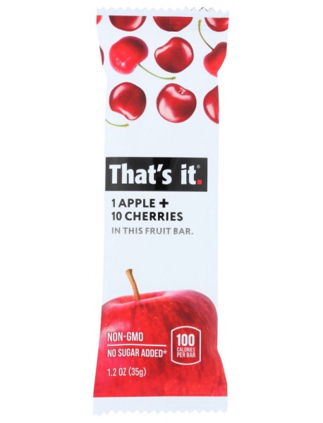 That's It Apple Cherry Fruit Bar (12x1.2 Oz)